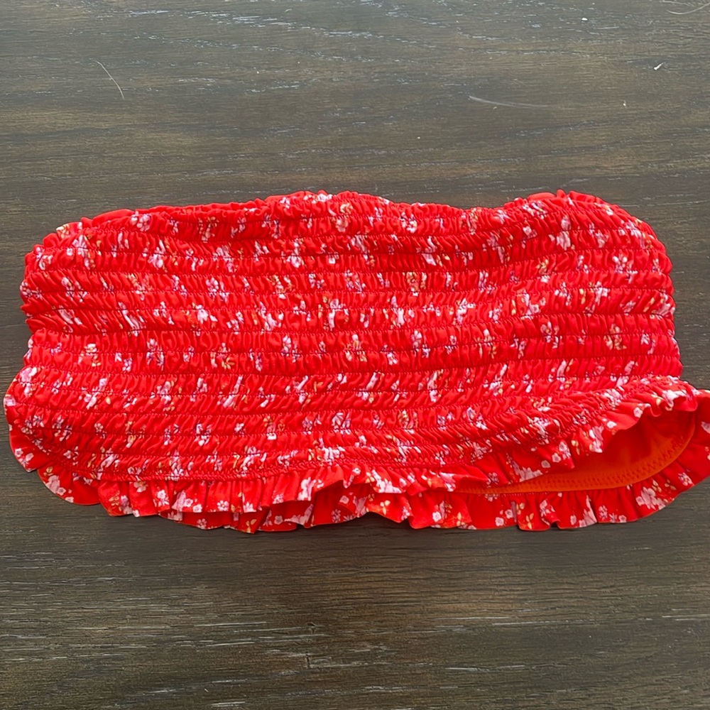 Banana moon orange floral bandeau